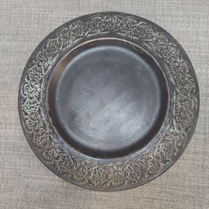 Set of 6 - Mikasa Metal 13" Scalloped Chargers